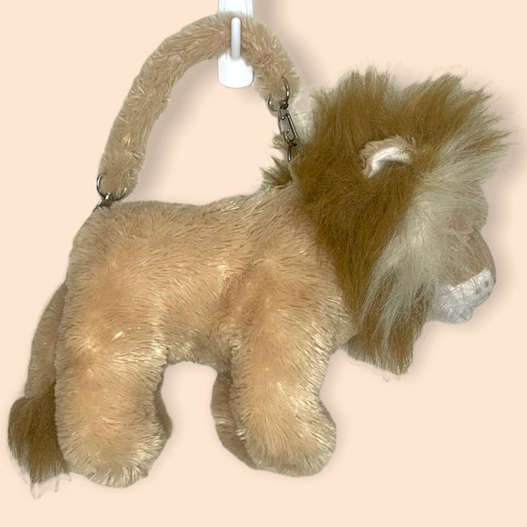 Small plush  lion handbag - Picture 2 of 3